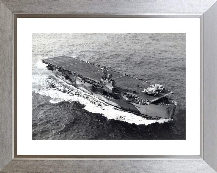 HMS Tracker D24 Royal Navy escort carrier Photo Print or Framed Print - Hampshire Prints