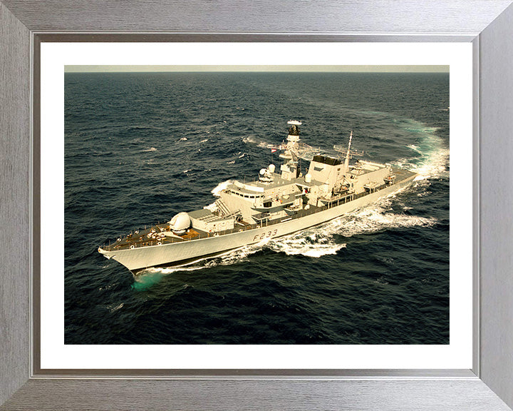 HMS Marlborough F233 Royal Navy type 23 Frigate Photo Print or Framed Print - Hampshire Prints