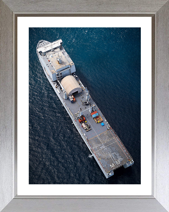 RFA Mounts Bay L3008 Royal Fleet Auxiliary Bay class auxiliary dock landing ship Photo Print or Framed Print - Hampshire Prints