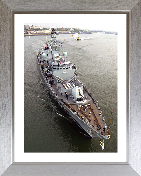 HMS Norfolk F230 Royal Navy type 23 Frigate Photo Print or Framed Print - Hampshire Prints