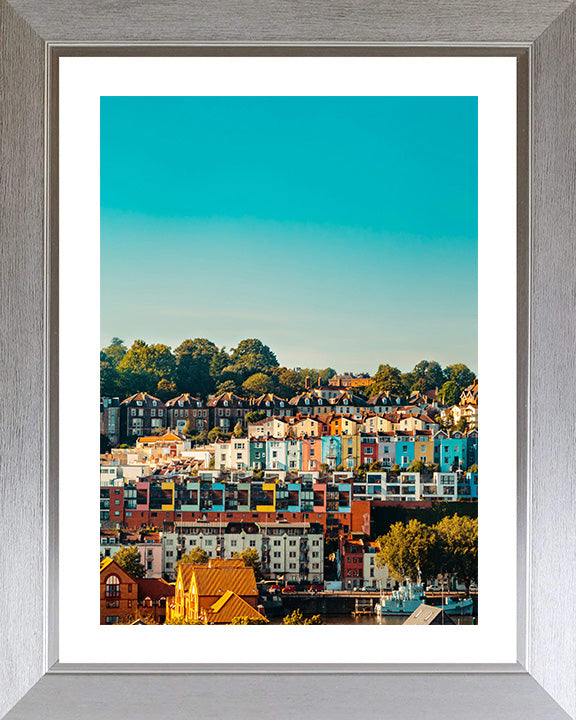 Colourful homes Hotwells Bristol Photo Print - Canvas - Framed Photo Print - Hampshire Prints