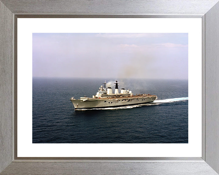 HMS Invincible R05 Royal Navy Invincible Class aircraft carrier Photo Print or Framed Print - Hampshire Prints