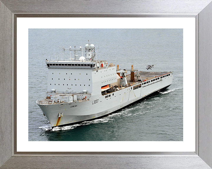 RFA Lyme Bay L3007 Royal Fleet Auxiliary Bay class auxiliary dock landing ship Photo Print or Framed Print - Hampshire Prints
