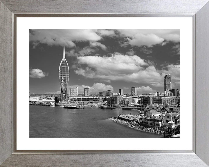 Spice island Old Portsmouth Hampshire from above Photo Print - Canvas - Framed Photo Print - Hampshire Prints