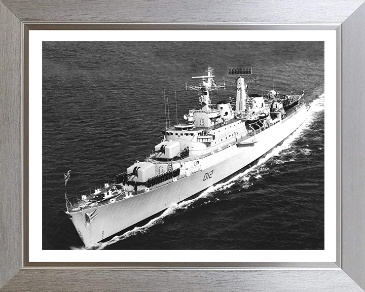 HMS Kent D12 Royal Navy County class destroyer Photo Print or Framed Print - Hampshire Prints