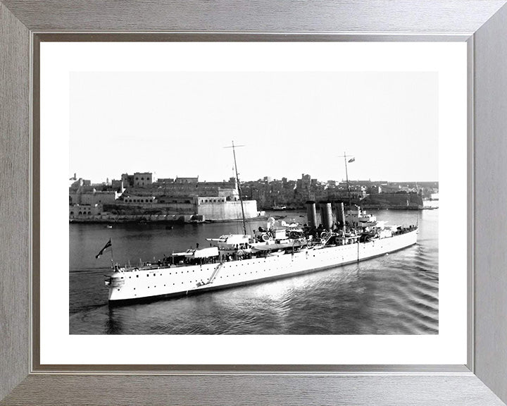 HMS Norfolk (78) Royal Navy Dorsetshire class heavy cruiser Photo Print or Framed Print - Hampshire Prints