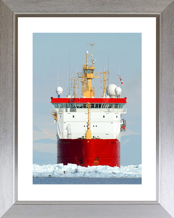 HMS Protector A173 Royal Navy Ice patrol ship Photo Print or Framed Print - Hampshire Prints