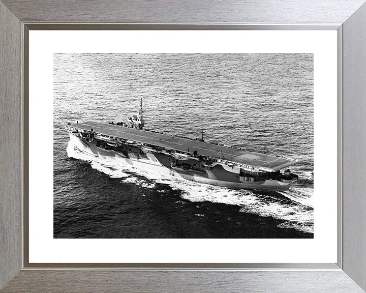 HMS Ruler D72 Royal Navy Ruler class escort carrier Photo Print or Framed Print - Hampshire Prints