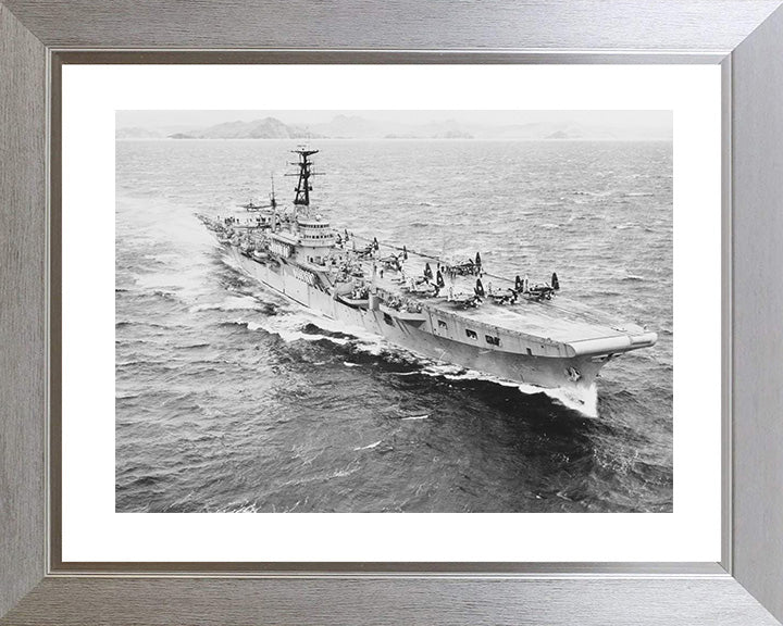 HMS Triumph R16 Royal Navy Colossus class aircraft carrier Photo Print or Framed Print - Hampshire Prints