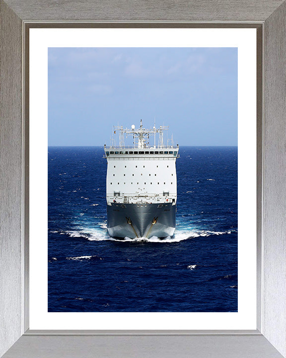 RFA Mounts Bay L3008 Royal Fleet Auxiliary Bay class auxiliary dock landing ship Photo Print or Framed Print - Hampshire Prints