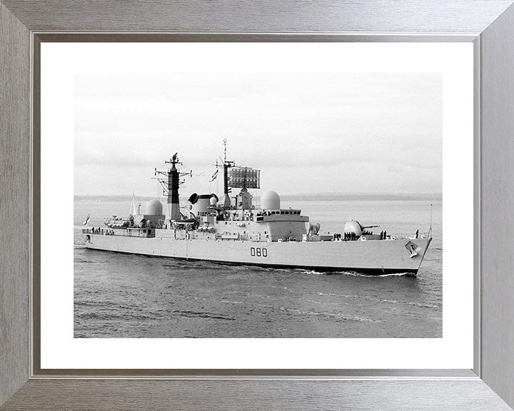 HMS Sheffield D80 Royal Navy Type 42 destroyer Photo Print or Framed Print - Hampshire Prints