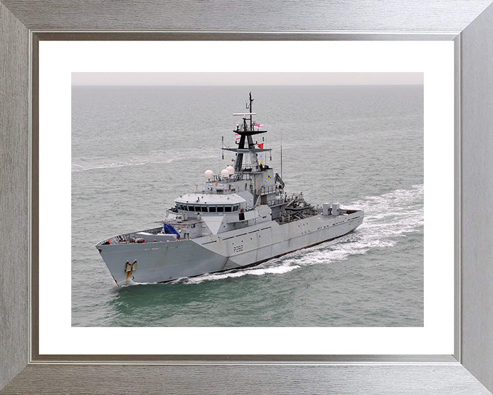 HMS Severn P282 Royal Navy River class offshore patrol vessel Photo Print or Framed Print - Hampshire Prints