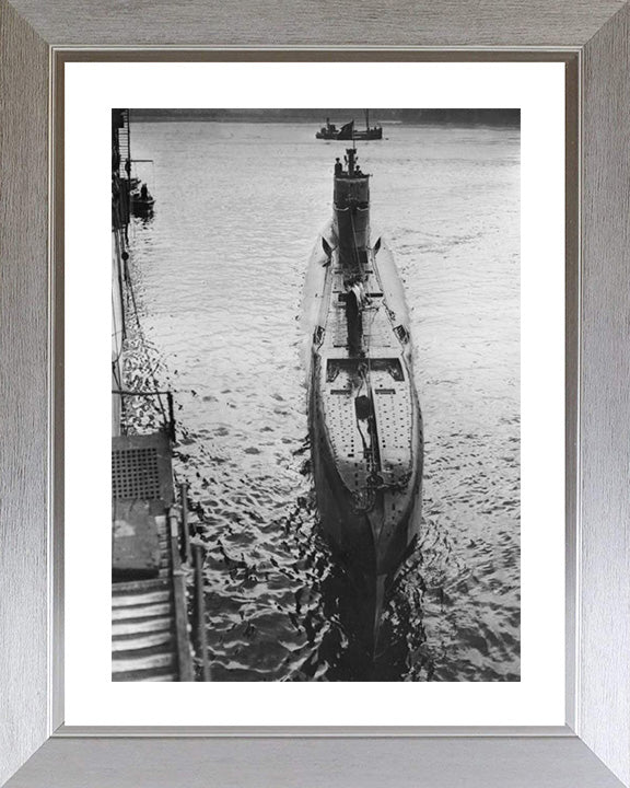 HMS Tuna N94 Royal Navy T class Submarine Photo Print or Framed Print