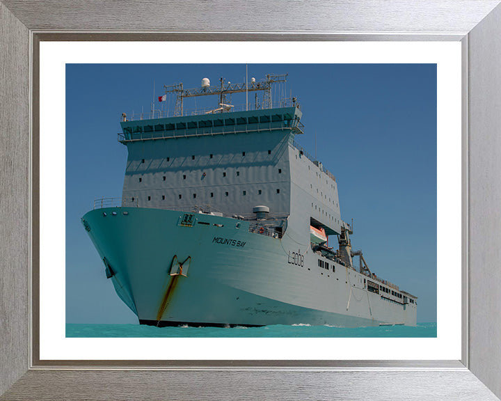 RFA Mounts Bay L3008 Royal Fleet Auxiliary Bay class auxiliary dock landing ship Photo Print or Framed Print - Hampshire Prints