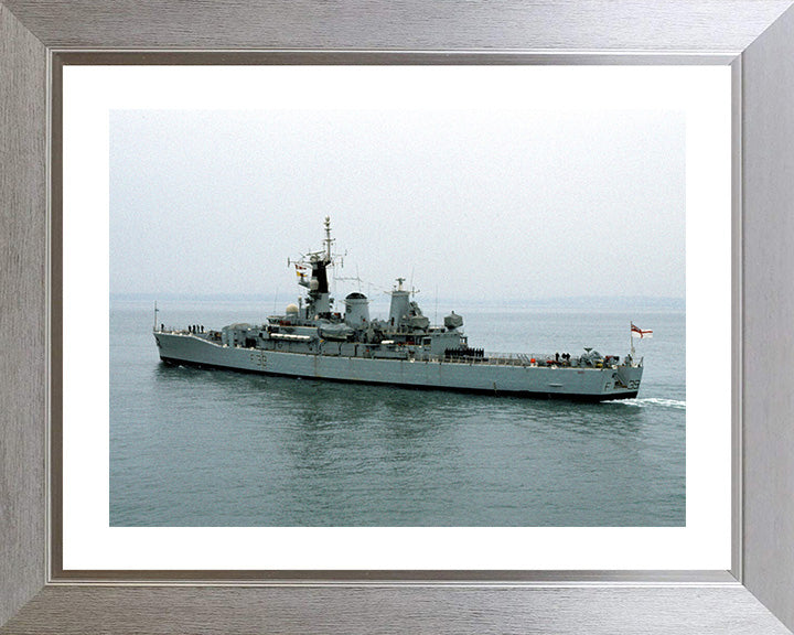 HMS Naiad F39 Royal Navy Leander class frigate Photo Print or Framed Photo Print - Hampshire Prints