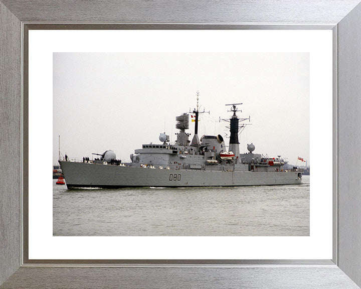 HMS Sheffield D80 Royal Navy Type 42 destroyer Photo Print or Framed Print - Hampshire Prints