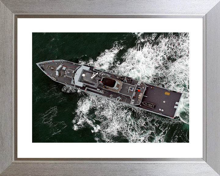 HMS Severn P282 Royal Navy River class offshore patrol vessel Photo Print or Framed Print - Hampshire Prints