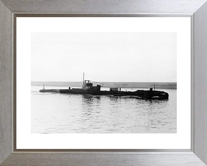 HMS Tally-Ho P317 Royal Navy T class Submarine Photo Print or Framed Print - Hampshire Prints