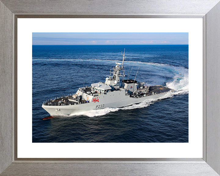 HMS Tamar P233 Royal Navy River class offshore patrol vessel Photo Print or Framed Print - Hampshire Prints