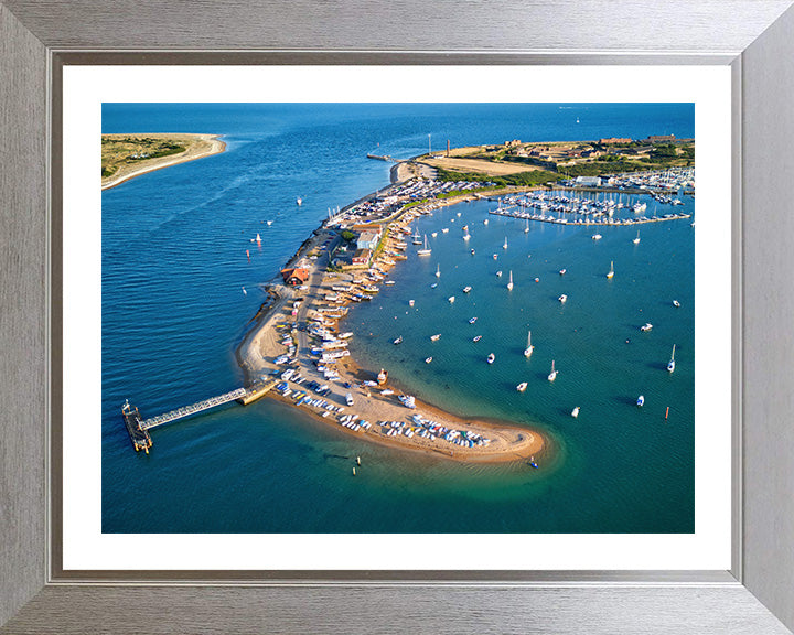 Eastney Beach Southsea Hampshire from above Photo Print - Canvas - Framed Photo Print - Hampshire Prints