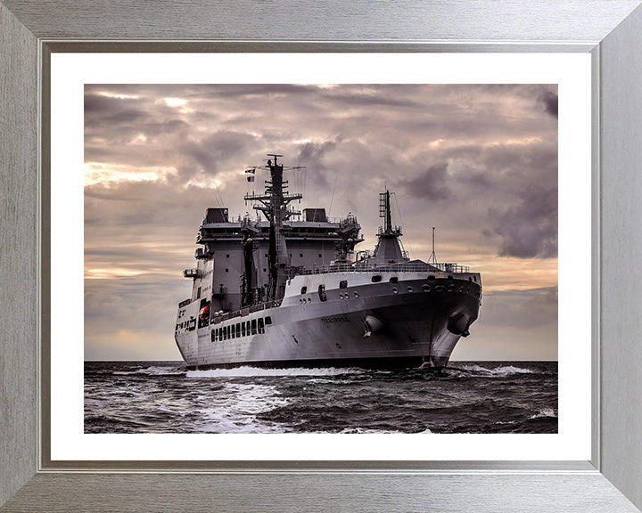 RFA Tidespring A136 Royal Fleet Auxiliary Tide class replenishment tanker Photo Print or Framed Print - Hampshire Prints