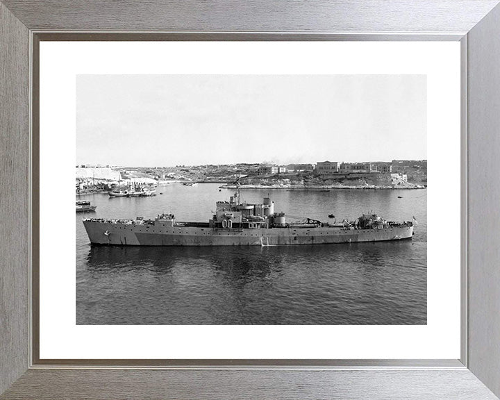 HMS Thruster (1917) Royal Navy R class destroyer Photo Print or Framed Print - Hampshire Prints