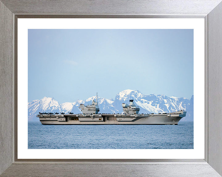 HMS Prince of Wales R09 | Photo Print | Framed Print | Queen Elizabeth Class | Aircraft Carrier | Royal Navy