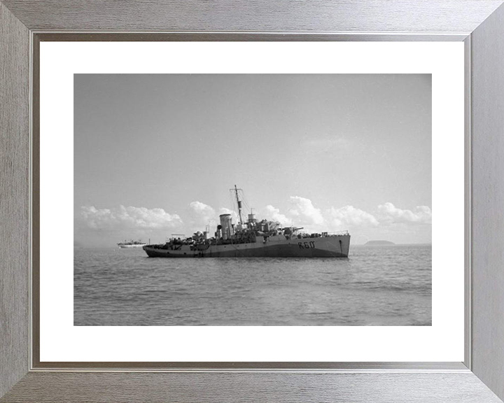 HMS Lavender K60 Royal Navy Flower class corvette Photo Print or Framed Print - Hampshire Prints