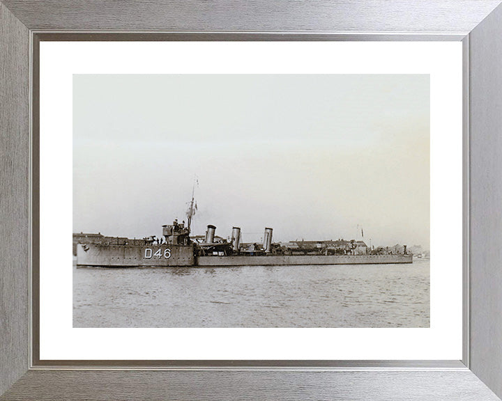 HMS Oracle 1915 Royal Navy Admiralty M class destroyer Photo Print or Framed Print - Hampshire Prints