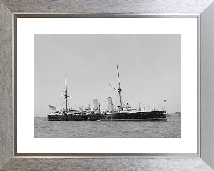 HMS Magicienne 1890 Royal Navy Marathon class Cruiser Photo Print or Framed Print - Hampshire Prints