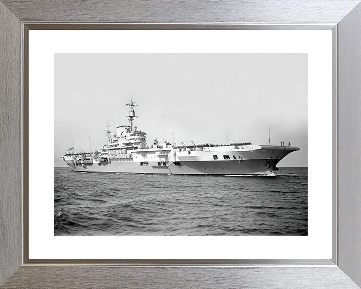 HMS Venerable R63 Royal Navy Colossus class light fleet aircraft carrier Photo Print or Framed Print - Hampshire Prints