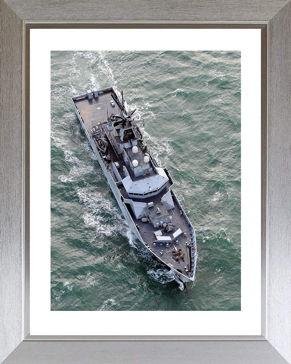 HMS Severn P282 Royal Navy River class offshore patrol vessel Photo Print or Framed Print - Hampshire Prints