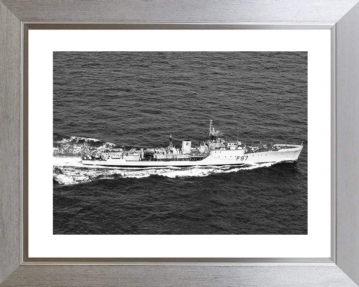 HMS Russell F97 Royal Navy Blackwood class frigate Photo Print or Framed Print - Hampshire Prints