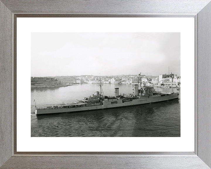 HMS Superb (25) Royal Navy Minotaur class light cruiser Photo Print or Framed Photo Print - Hampshire Prints