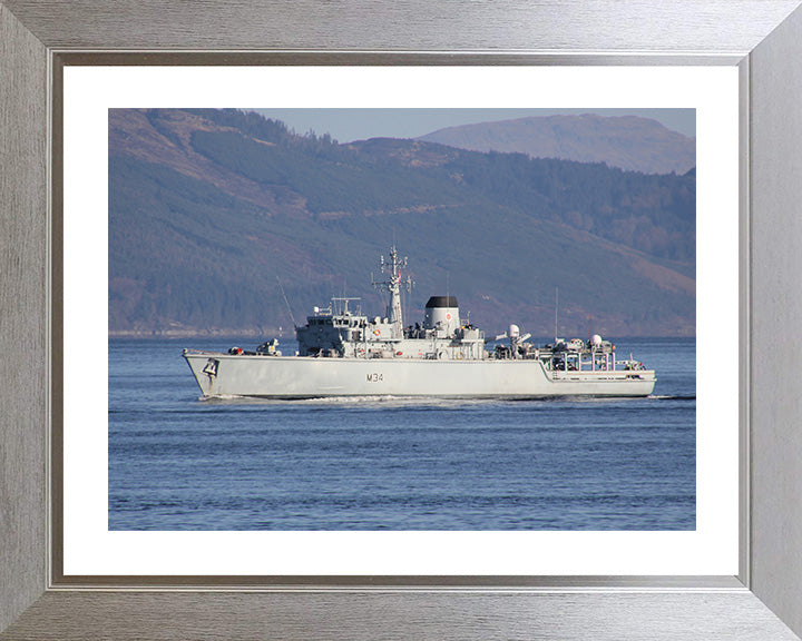 HMS Middleton M34 Royal Navy Hunt class mine countermeasures vessel Photo Print or Framed Photo Print - Hampshire Prints