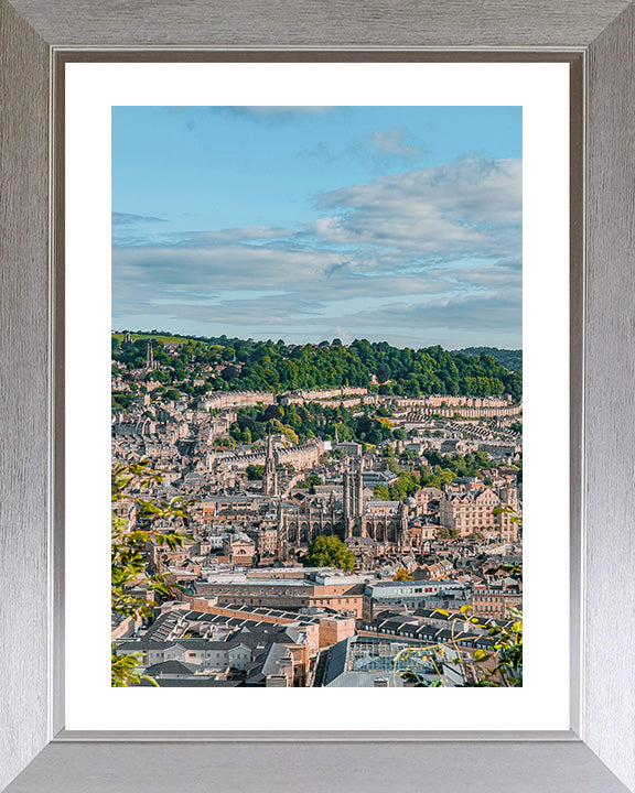 Bath Somerset from above Photo Print - Canvas - Framed Photo Print - Hampshire Prints