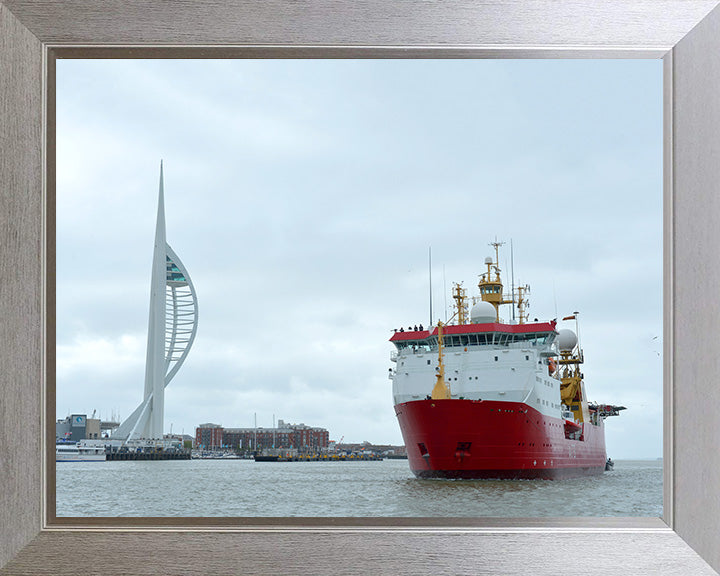 HMS Protector A173 Royal Navy Ice patrol ship Photo Print or Framed Print - Hampshire Prints