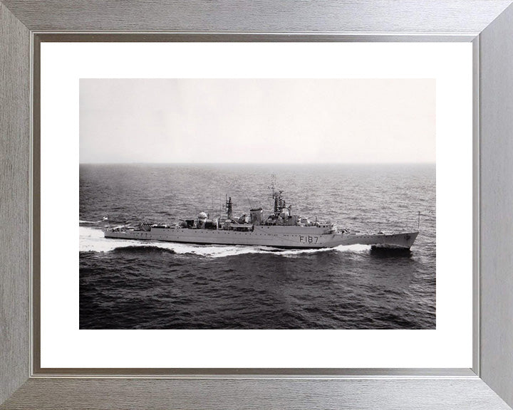 HMS Whirlwind F187 (R87) Royal Navy W class destroyer Photo Print or Framed Print - Hampshire Prints