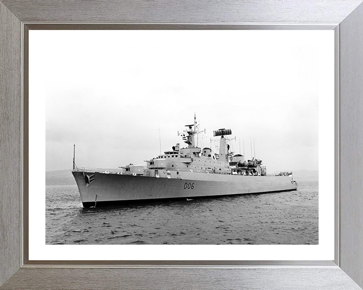 HMS Hampshire D06 Royal Navy County class destroyer Photo Print or Framed Print - Hampshire Prints