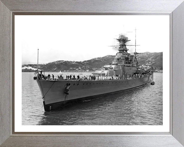 HMS Hood (51) Royal Navy Admiral class battlecruiser Photo Print or Framed Print - Hampshire Prints