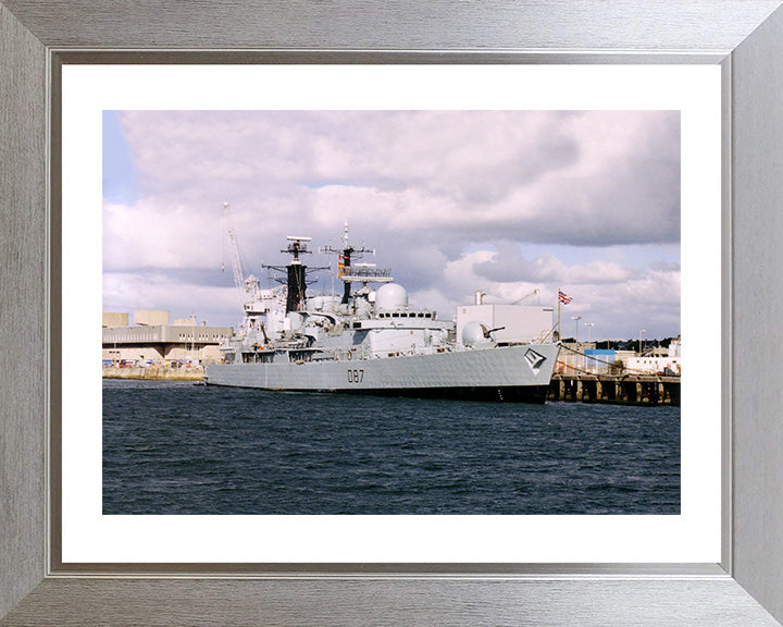 HMS Newcastle D87 Royal Navy Type 42 destroyer Photo Print or Framed Photo Print - Hampshire Prints