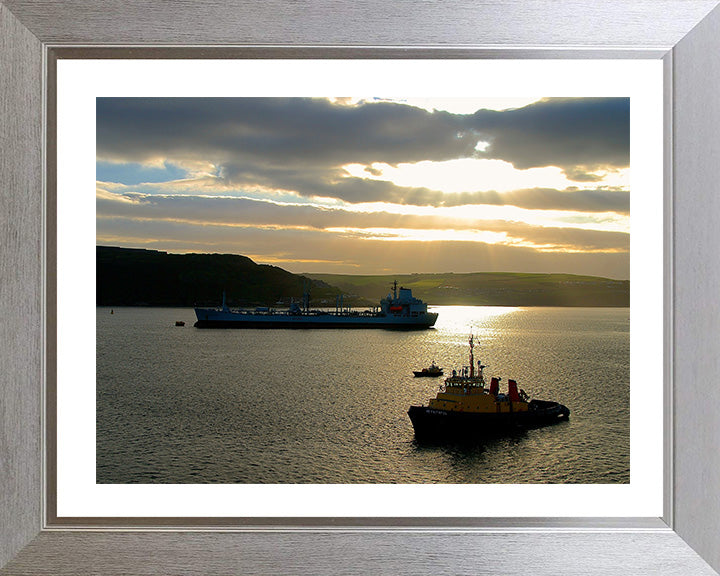 RFA Bayleaf A109 Royal Fleet Auxiliary Leaf class support tanker Photo Print or Framed Print - Hampshire Prints