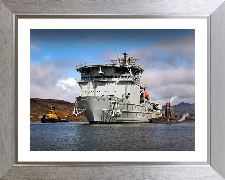 RFA Diligence A132 Royal Fleet Auxiliary forward repair ship Photo Print or Framed Print - Hampshire Prints