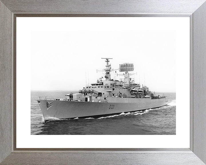 HMS Norfolk D21 Royal Navy County class destroyer Photo Print or Framed Photo Print - Hampshire Prints