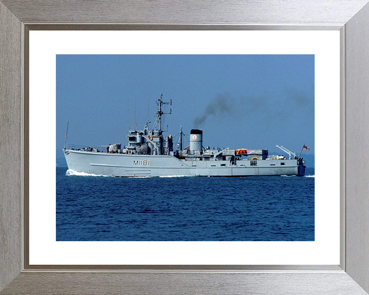 HMS Sheraton M1181 Royal Navy Ton Class Minesweeper Photo Print or Framed Photo Print - Hampshire Prints