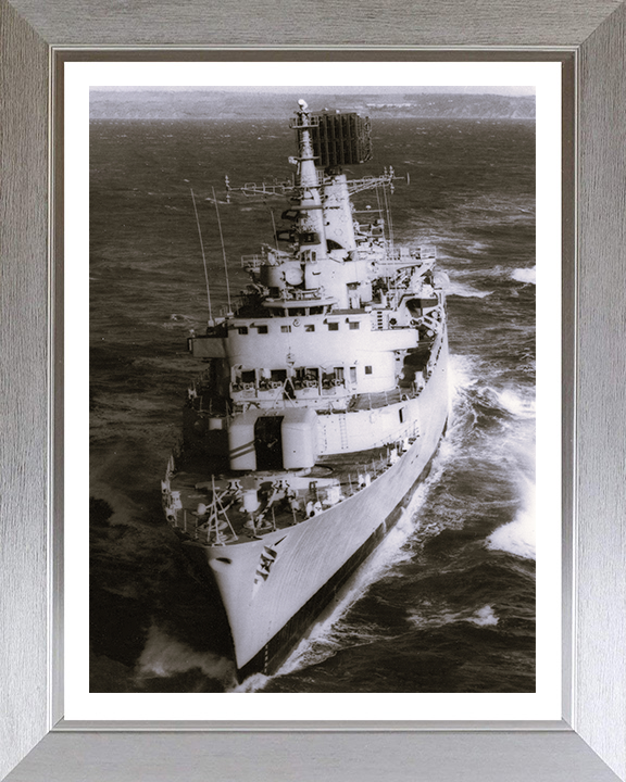 HMS Glamorgan D19 Royal Navy County class Destroyer Photo Print or Framed Print - Hampshire Prints