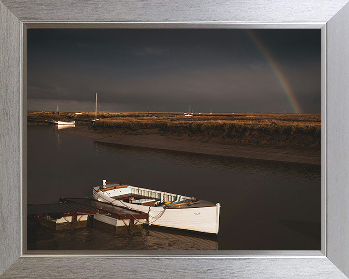 Rainbow over Blakeney Marshes Norfolk Photo Print - Canvas - Framed Photo Print - Hampshire Prints