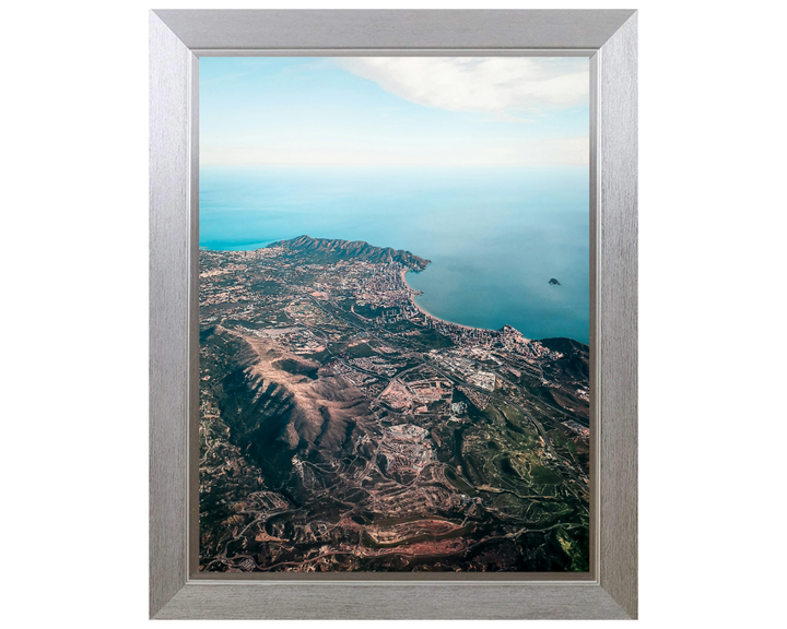 Benidorm Spain from above Photo Print - Canvas - Framed Photo Print - Hampshire Prints