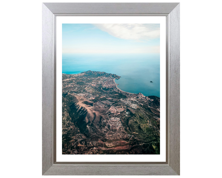 Benidorm Spain from above Photo Print - Canvas - Framed Photo Print - Hampshire Prints