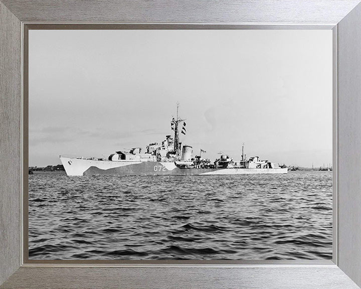 HMS Scorpion G72 Royal Navy Q class destroyer Photo Print or Framed Print - Hampshire Prints